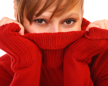 Smiling beautiful young woman with root canal in Fresno